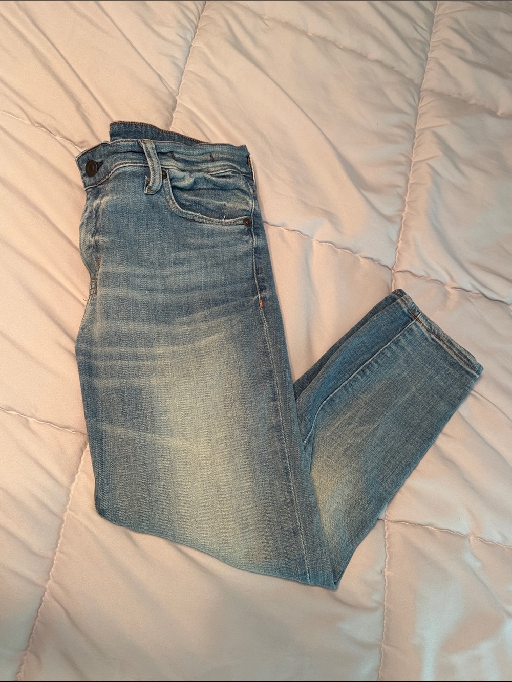 Light Wash Skinny Jeans